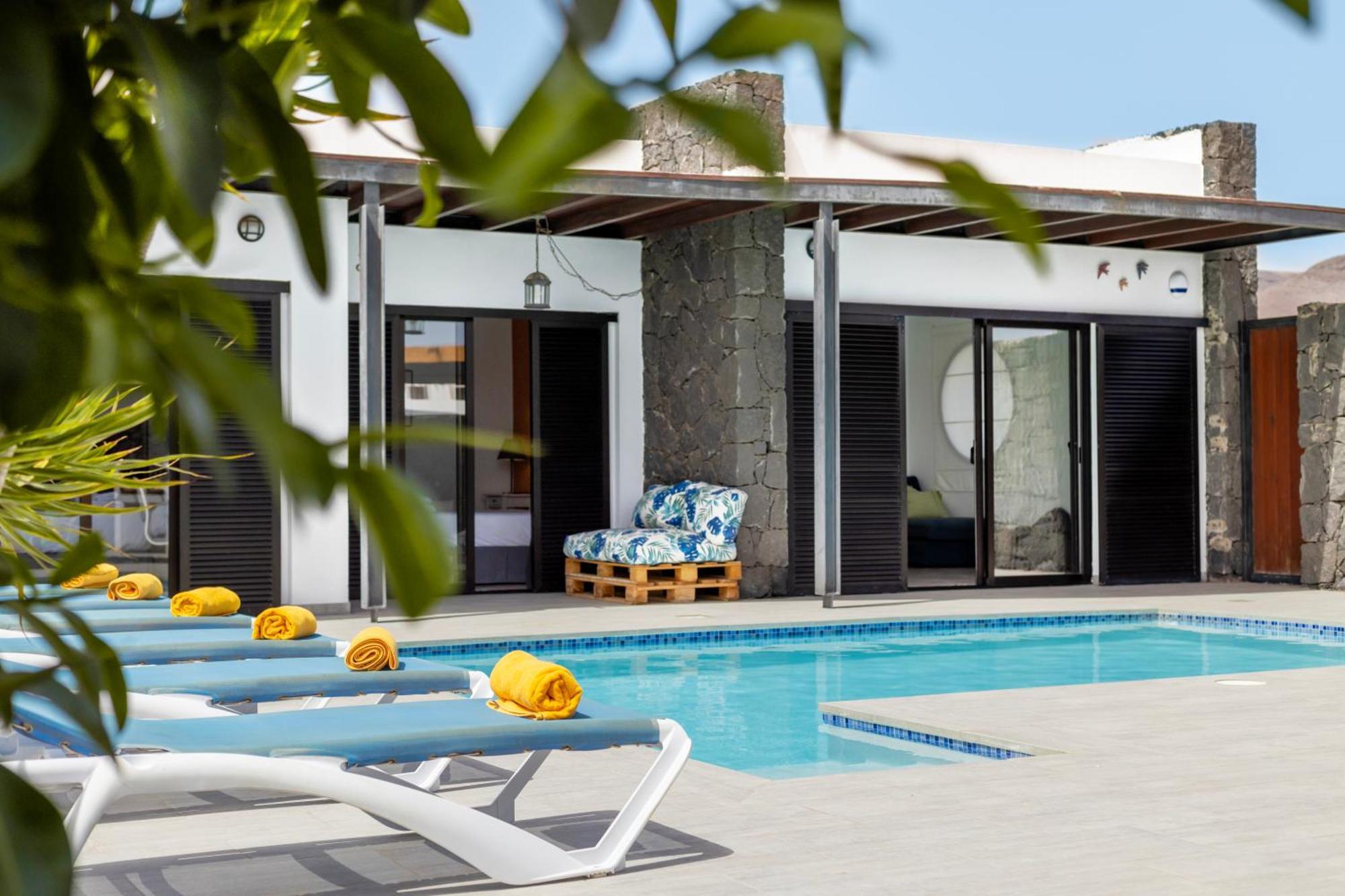 3 Bedroom Villa With Private Pool Close To Papagayo Beach ปลายาบลังกา ภายนอก รูปภาพ